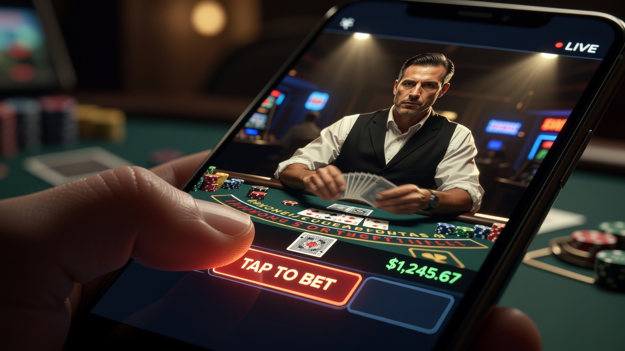How Live Blackjack Works on Your Phone - live blackjack mobile
